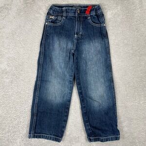 Southpole Baggy Jeans Kids‎ Size 5 Blue Dark Wash Hip Hop Skater Y2K Denim